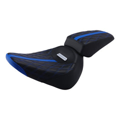 C.C.RIDER Softail Seat Two Piece 2 Up Seat Lattice Stitching For Harley Softail Breakout FXBR FXBRS, 2018-2023