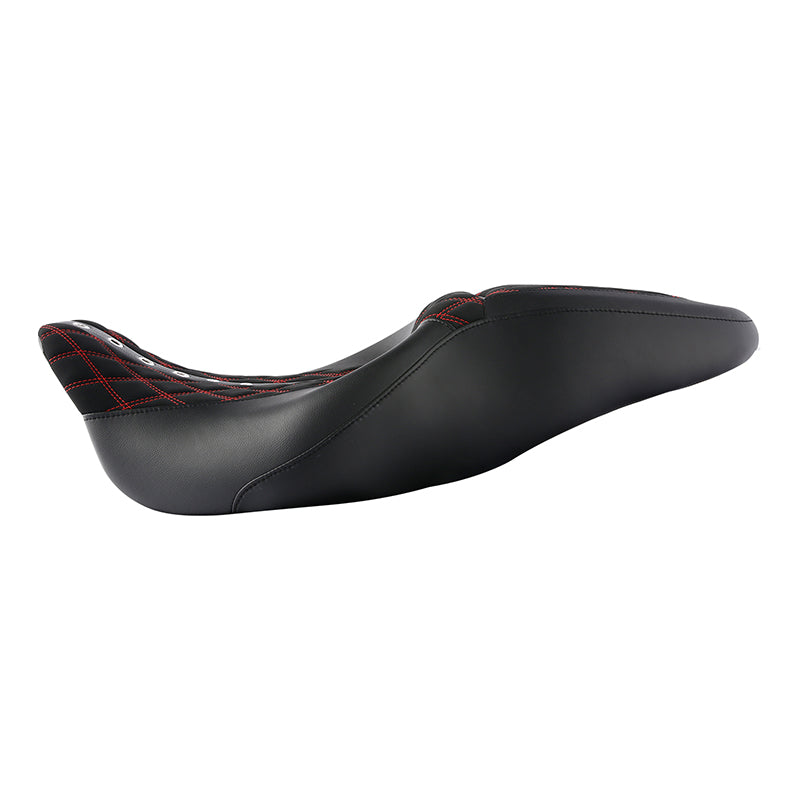 C.C. RIDER Touring Seat 2 up Seat Driver Passenger Seat Custom Motorcycle Seat For Harley Touring Electra Glide Street Glide Road Glide, 2008-2023