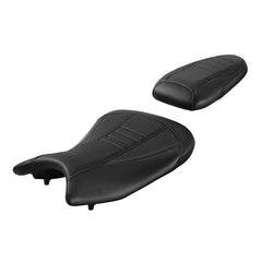 C.C. RIDER BMW S1000RR Seat Rider Passenger Seat Pillion Cushion Black Carbon Fiber For BMW S1000RR, 2019-2025