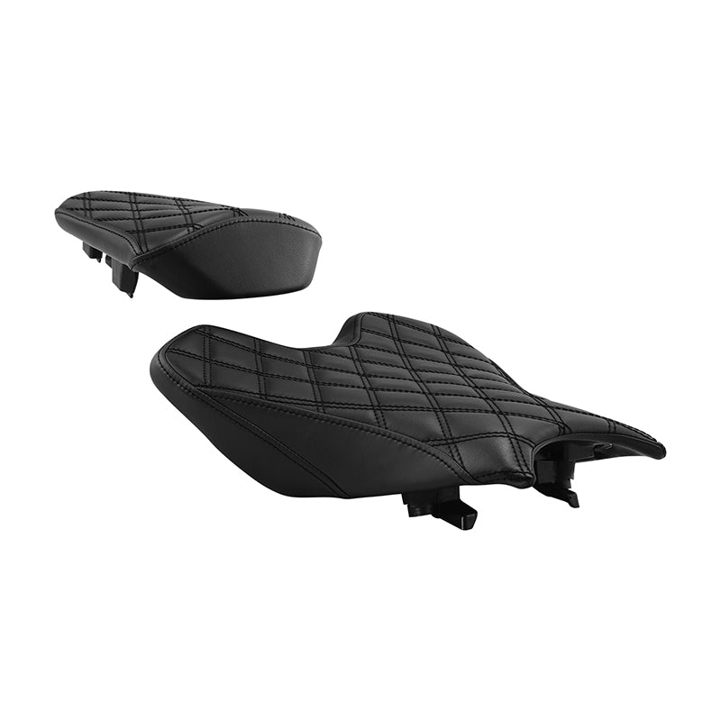 C.C. RIDER CBR1000RR Two Piece Seat Black Lattice For Honda CBR1000RR(SP), 2017-2025