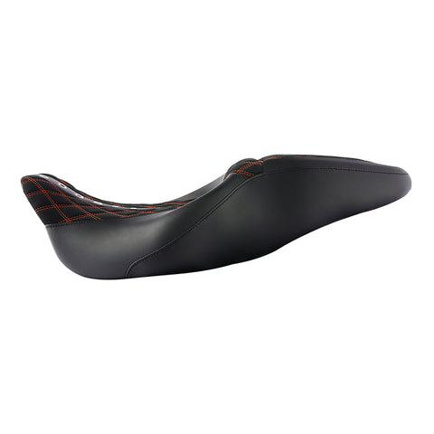 C.C. RIDER Touring Seat 2 up Seat Driver Passenger Seat Custom Motorcycle Seat For Harley Touring Electra Glide Street Glide Road Glide, 2008-2023