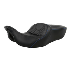 Gel Seat C.C. RIDER Touring Seat 2 Up Seat Driver Passenger Seat For Harley CVO Street Glide Road King Road Glide Electra Glide, 2009-2023