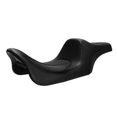 C.C. RIDER Touring Seat 2 Up Seat Driver Passenger Seat Extended Reach Tall Boy Seat Carbon Fiber Pattern, 2009-2023