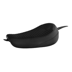 C.C.RIDER Sportster Seat Front Solo Seat Driver Rider Cushion Black Alcantara Leather, 2010-2023 XL models