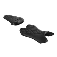 C.C. RIDER Black StitchingYZF R1 Front And Rear Seat For YAMAHA YZFR1 2007-2008