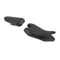 C.C. RIDER YZF R6 Front And Rear Seat For YAMAHA R6 YZFR6 Black Lattice, 2008-2016