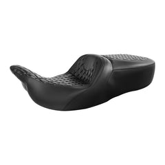 Gel Seat C.C. RIDER Touring Seat 2 Up Seat Driver Passenger Seat For Harley CVO Street Glide Road King Road Glide Electra Glide, 2009-2023