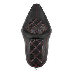 C.C. RIDER Touring Seat 2 up Seat Driver Passenger Seat Aztec For Harley Touring Street Glide Road Glide Electra Glide, 2008-2023