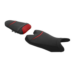 C.C. RIDER YZF R6 Front And Rear Seat For YAMAHA R6 YZFR6 With Blue Red Stiching, 2008-2016