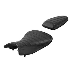 C.C. RIDER BMW S1000RR Seat Rider Passenger Seat Pillion Cushion Black Pleated Stitching For BMW S1000RR, 2019-2025