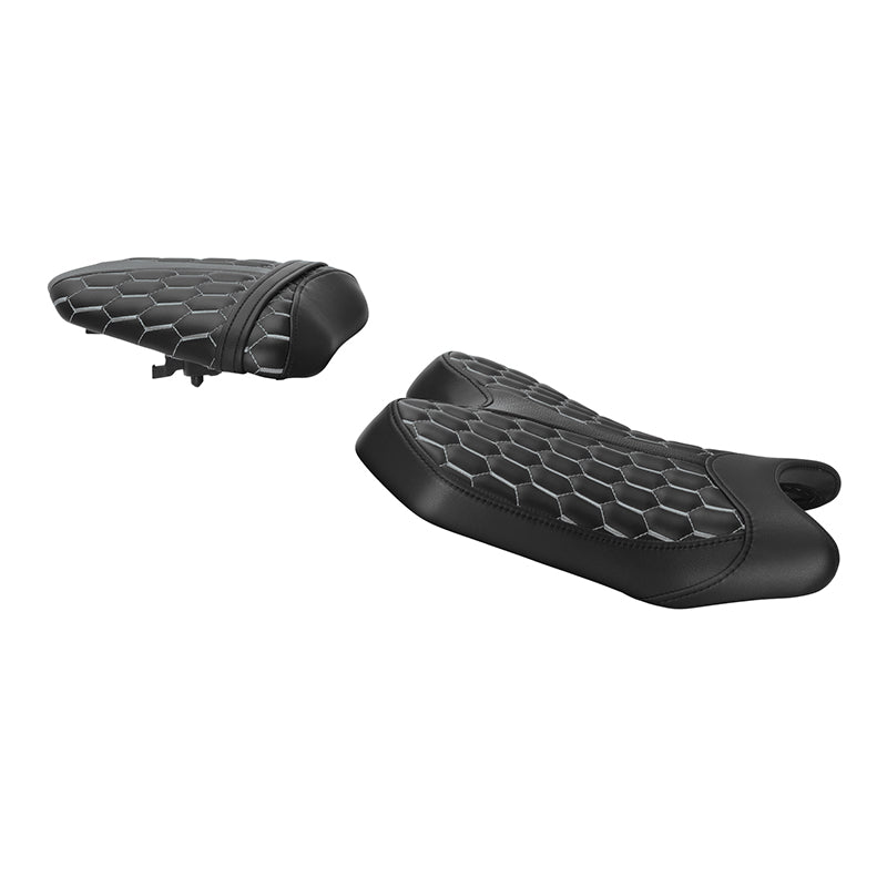 C.C. RIDER YZF R6 Front And Rear Seat For YAMAHA R6 YZFR6 Honeycomb, 2008-2016