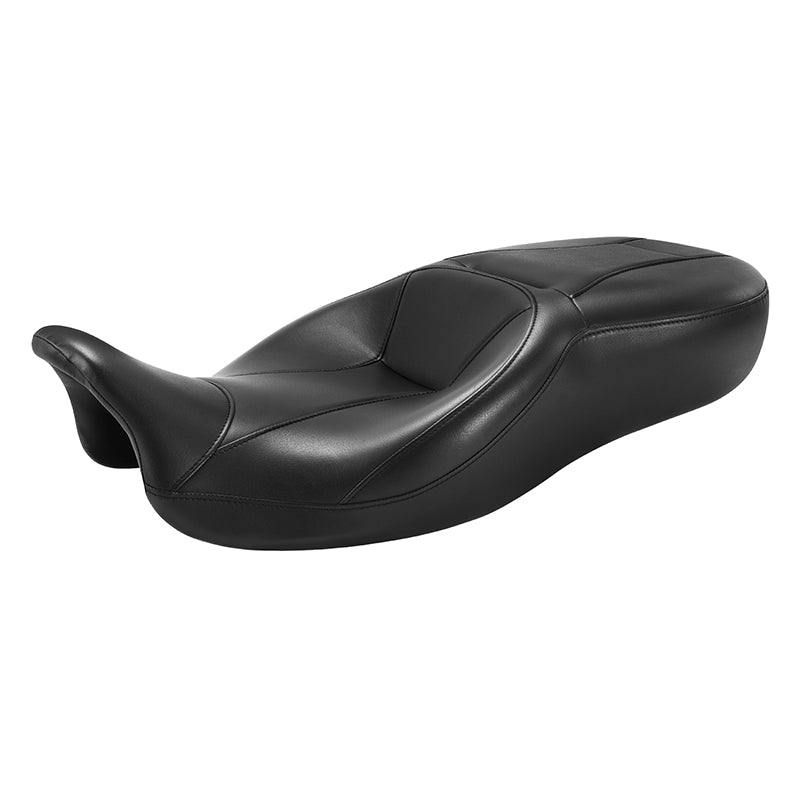 C.C. RIDER Touring Seat 2 Up Seat Driver Passenger Seat For Harley CVO Road Glide Electra Glide Street Glide Road King, 2009-2023