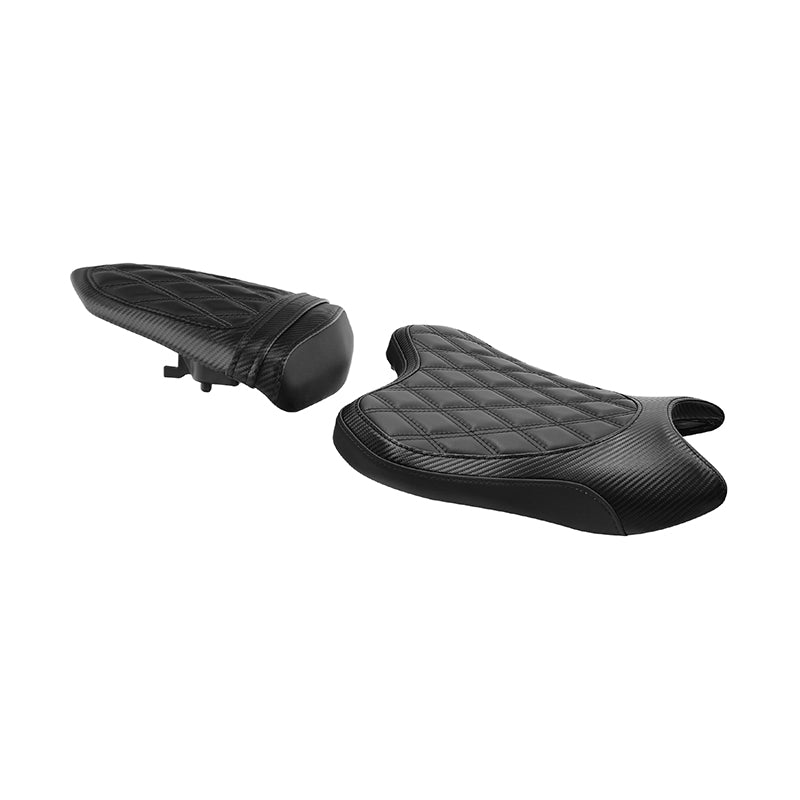 C.C. RIDER YZF R6  Front And Rear Seat Fit For YAMAHA R6 Lattice Stitch, 2006, 2007