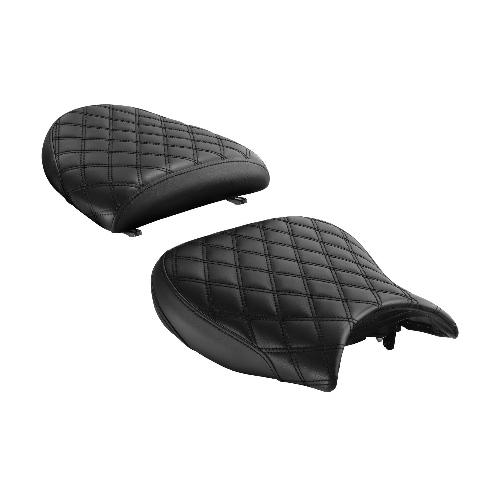 C.C. RIDER GSX1300R Front And Rear Seat Fit For SUZUKI Hayabusa GSX1300R Black Stitch, 1999-2007