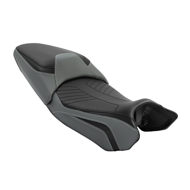 C.C. RIDER BMW R1300GS Seat Rider Passenger Seat Pillion Cushion Black Gray For BMW R1300GS, 2023-2025