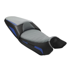 C.C. RIDER BMW R1300GS Seat Rider Passenger Seat Pillion Cushion Blue Gray Black For BMW R1300GS, 2023-2025