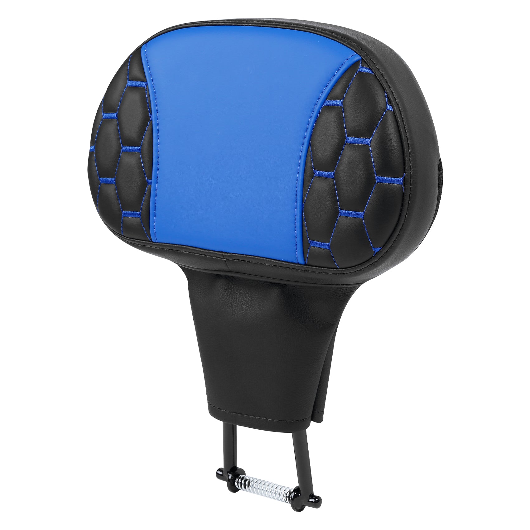 C.C. RIDER Rider Backrest 2 Up Seat Driver Backrest Pad For Harley Touring CVO Street Glide Road Glide Electra Glide Road King, 1988-2025