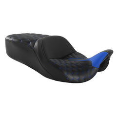 Gel Seat C.C. RIDER Touring Seat Driver Passenger Seat For Harley CVO Street Glide Road King Road Glide Electra Glide, 2009-2023