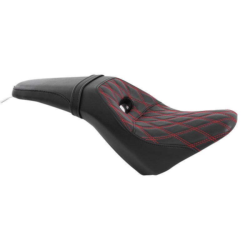 C.C. RIDER Indian Scout 2 Up Seat Driver Passenger Sport Seat For Indian Scout Sixty 100th Aniversary Scout ABS, 2015-2024