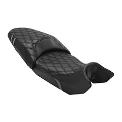 C.C. RIDER BMW R1300GS Seat Rider Passenger Seat Pillion Cushion Black Lattice For BMW R1300GS, 2023-2025