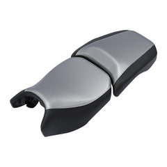 C.C. RIDER BMW R1200GS Seat Rider Passenger Seat Pillion Cushion With Sliver Carbon Fiber Fit For BMW R1200GS R1250GS Adventure, 2013-2024