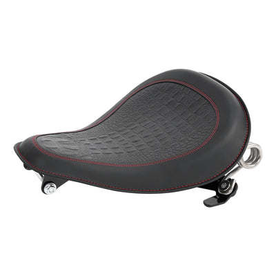 C.C. RIDER Sportster Seat Solo Spring Seat Torsion Type Motorcycle Solo Seat Iron 883 Iron 1200 Bobber Seat Chopper Seat 2004-2024