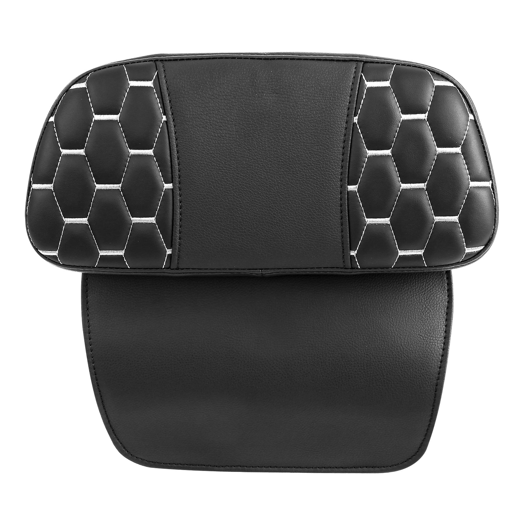 C.C. RIDER Razor Chopped Pack Trunk Backrest Passenger Backrest Pad For Harley Touring CVO Road Glide Electra Glide Road King, 2014-2025