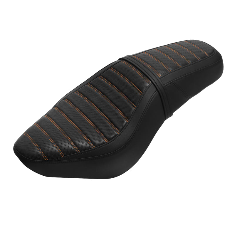 C.C. RIDER Honda Rebel 300 CMX300 Front And Rear Seat Orange Stitiching, 2017-2024