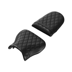 C.C. RIDER GSXR1000 Front And Rear Seat With Black Diamond Design For SUZUKI GSX-R1000, 2001-2002
