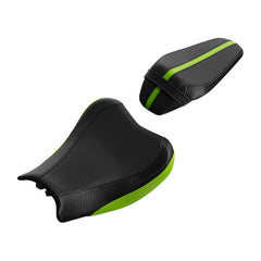 C.C. RIDER Z900 Front And Rear Carbon Fiber Pattern Stitching Seat Fit For Kawasaki Z900, 2017-2024