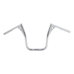 Custom Chrome 1"Handlebar 13" Rise Ape Hanger Bar Chrome Gloss Black Fits For 82-13 Harley Touring FLH/FLHT