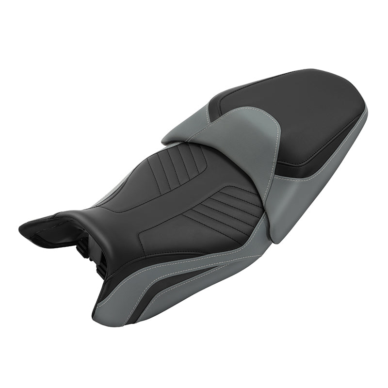 C.C. RIDER BMW R1300GS Seat Rider Passenger Seat Pillion Cushion Black Gray For BMW R1300GS, 2023-2025