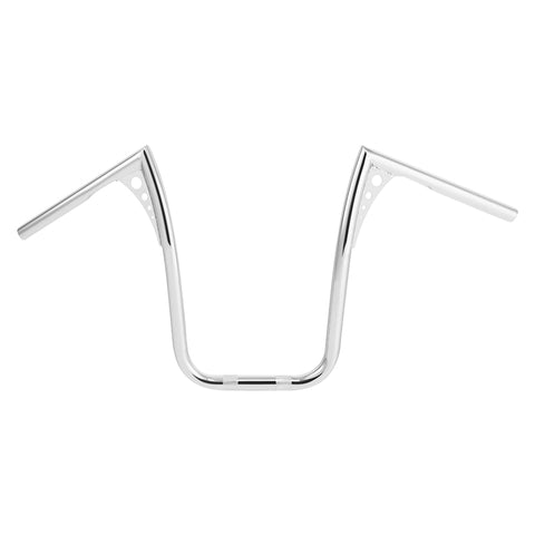 Custom Chrome 1"Handlebar 15"Rise Ape Hanger Bar Chrome Fits For 82-13 Harley Touring FLH/FLHT