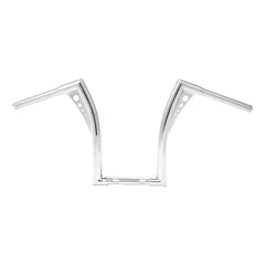 Custom Chrome 1.25" Fat Handlebar 14" Rise Hanger Bar Chrome Gloss Black Fit For Harley Electra Glide FLHT