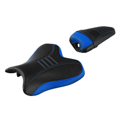 C.C. RIDER YZF R1 Front And Rear Seat For YAMAHA YZFR1 Black Blue, 2015-2024