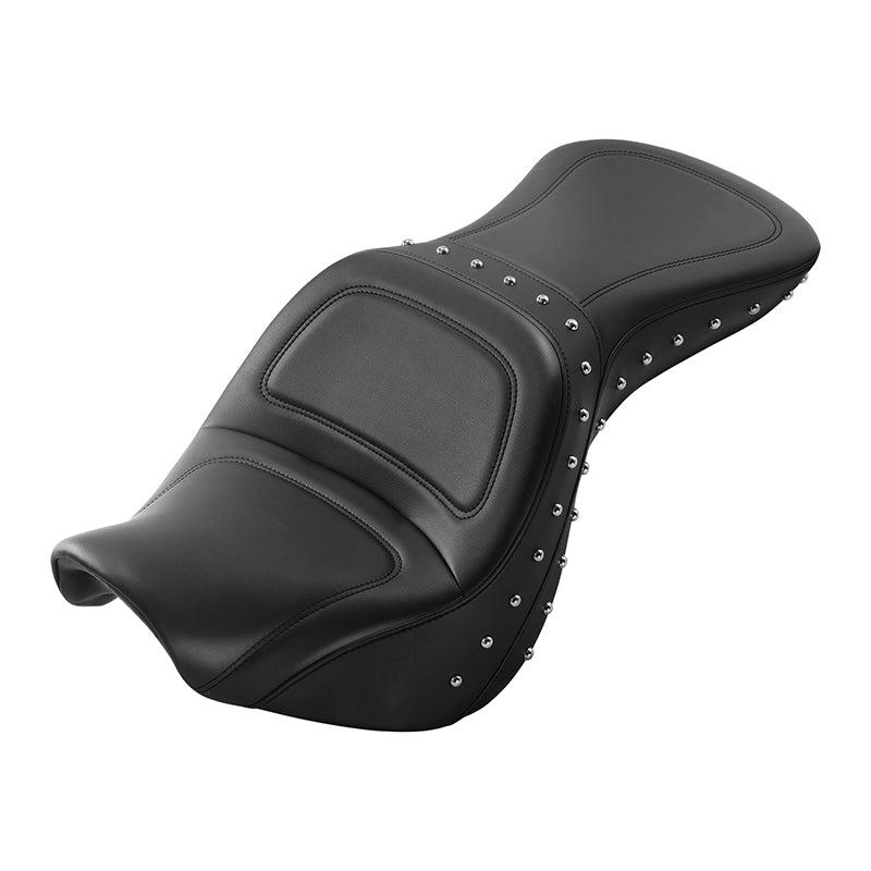 C.C. RIDER VN900 Vulcan Classic One Piece Seat Standard Driver Passenger Seat Studs Trimming For Kawasaki Vulcan Classic, 2006-2025