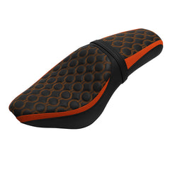 C.C. RIDER Honda Rebel 300 CMX300 Front And Rear Seat Orange Circle Stitiching, 2017-2024