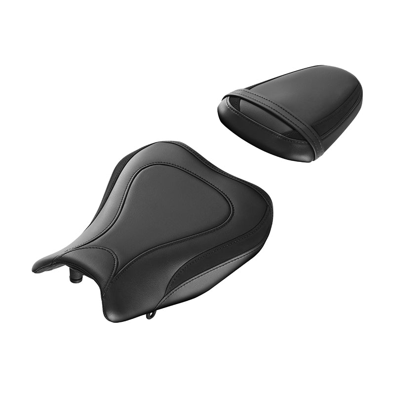 C.C. RIDER GSXR1000 Front And Rear Seat With Black Trimming For SUZUKI GSX-R1000, 2017-2024