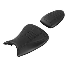 C.C. RIDER BMW S1000RR Seat Rider Passenger Seat Pillion Cushion Black Carbon Fiber For BMW S1000RR, 2019-2025