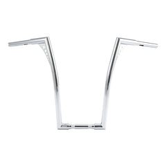 Custom Chrome 1.25" Fat 18" Rise Handlebar Bar Chrome Fit For Harley Softail Dyna Sportster XL