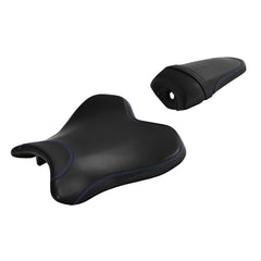 C.C. RIDER YZF R1 Front And Rear Seat For YAMAHA YZFR1 Blue Trimming, 2015-2024