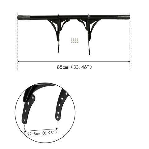 CUSTOM CHROME Front Highway Footpegs Engine Guard Crash Bar Fit For Harley Low Rider Street Bob '18-'25