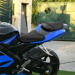 C.C. RIDER GSX-R1000 Front And Rear Seat Fit For SUZUKI GSXR1000 Black stitching, 2005, 2006