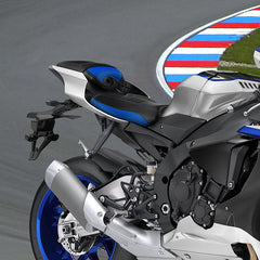 C.C. RIDER YZF R1 Front And Rear Seat For YAMAHA YZFR1 Black Blue, 2015-2024