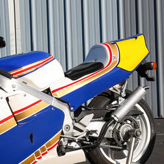 C.C. RIDER NSR250 NSR250SE NSR250SP One Piece Seat Black For Honda NSR250, 1994-1997