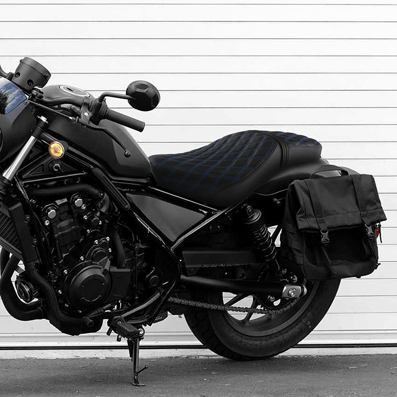 C.C. RIDER Honda Rebel 300 CMX300 Front And Rear Seat Lattice Stitiching, 2017-2024