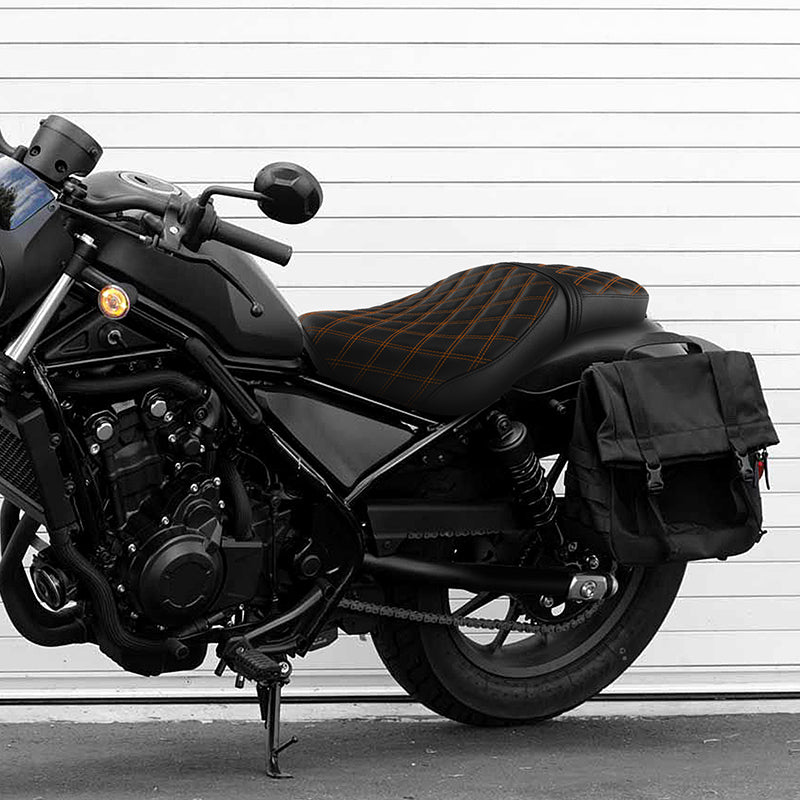 C.C. RIDER Honda Rebel 300 CMX300 Front And Rear Seat Lattice Stitiching, 2017-2024