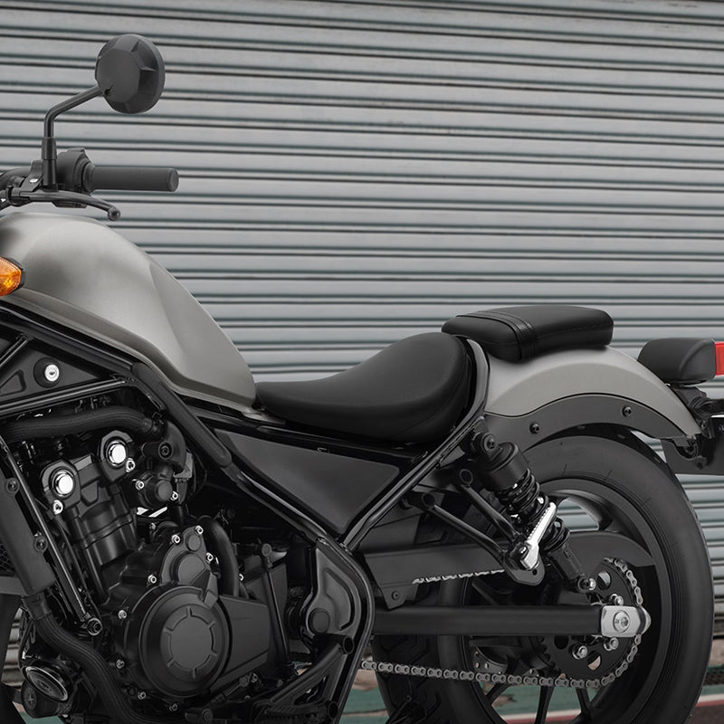 C.C. Rider Black Front and Rear Seat for Honda Rebel 300 (CMX300) 2017-2024