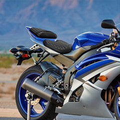 C.C. RIDER YZF R6 Front And Rear Seat For YAMAHA R6 YZFR6 Honeycomb, 2008-2016