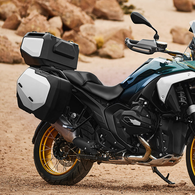 C.C. RIDER BMW R1300GS Seat Rider Passenger Seat Pillion Cushion Black Carbon Fiber For BMW R1300GS, 2023-2025